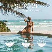 Sonrei Sea Clearly Premium SPF 50 Clear Face and Body Organoshield Sunscreen Gel | UVA, UVB & Antioxidant Enriched, Water ...