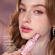 Flower Knows Midsummer Fairytales Lip Gloss G05 Freesia + Violet Strawberry Rococo Glitter Lip Gloss G02 Rasberry Booze - ...