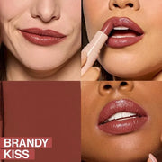 wet n wild Mega Last Rich Satin Lip Color, Rich Creamy Color with Satin Finish, Infused with Vitamin E & Moisturizing Arga...