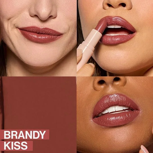 wet n wild Mega Last Rich Satin Lip Color, Rich Creamy Color with Satin Finish, Infused with Vitamin E & Moisturizing Arga...