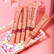 YOUNG VISION Hydrating Liquid Lipstick & Gloss Tint, Oil Infused, Cushion & Puff Applicators, Versatile Nude to Red Shades...