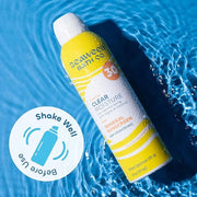 Seaweed Bath Co. Clear Moisture Mineral SPF 30 Broad Spectrum Sunscreen Spray, 6 Ounce, Sustainably Harvested Seaweed, Alg...