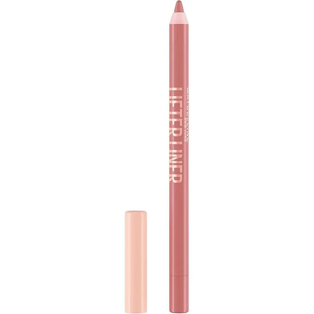 MAYBELLINE Lifter Gloss and Lifter Liner Makeup Gift Set, Lip Gloss and Lip Liner in Shades Petal and Line Leader - Produc...
