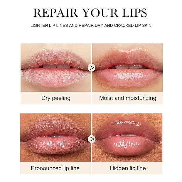 6 Pcs Fruity Lip Oil, Hydrating Moisturizing Shiny Lip Glaze, No Sticky Hydrating Lip Gloss Tinted Lip Balm, Lightening Li...
