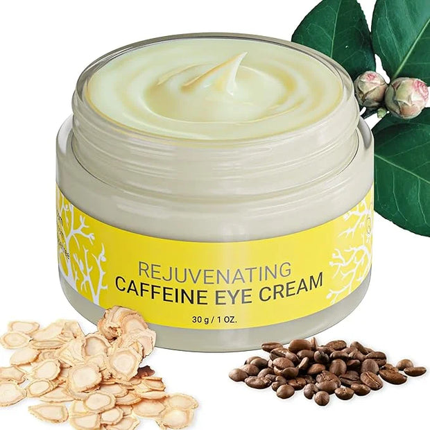 Doppeltree Caffeine Under Eye Cream Anti Aging Men and Women, for Wrinkles, Puffy Eyes and Dark Circles - Brightening & Fi...