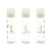 Andaz Press Personalized Lip Balm Party Florals,