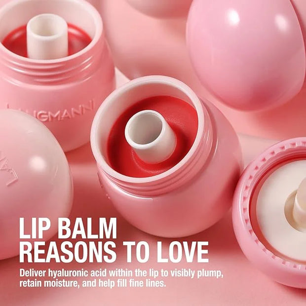 LANGMANNI Pudding Glow Lip Balm | Velvet-Smooth Lip Gloss for Nourished, Glowing Lips | Hydrating, Non-Sticky Glossy Tinte...