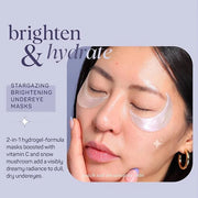 SpaLife Beauty Stargazing Radiating Under Eye Masks – Hydrogel Eye Patches for Dark Circles, Puffy Undereyes, & Discolorat...