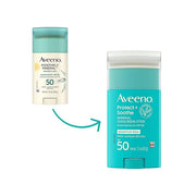 Aveeno Protect + Soothe Mineral Sunscreen Stick for Sensitive Skin, SPF 50, Water-Resistant for 80 minutes, Face & Body Su...