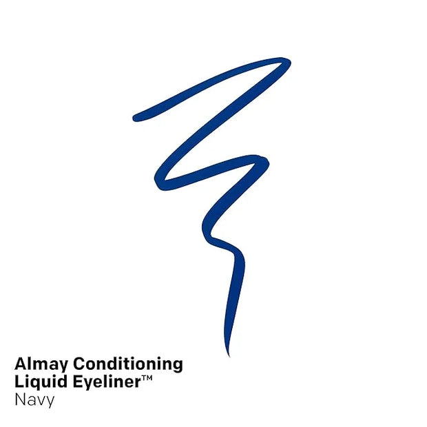 Almay Conditioning Liquid Eyeliner, Longwearing, Waterproof, Hydrating, 30 Navy, 0.03 fl oz. - Product Image