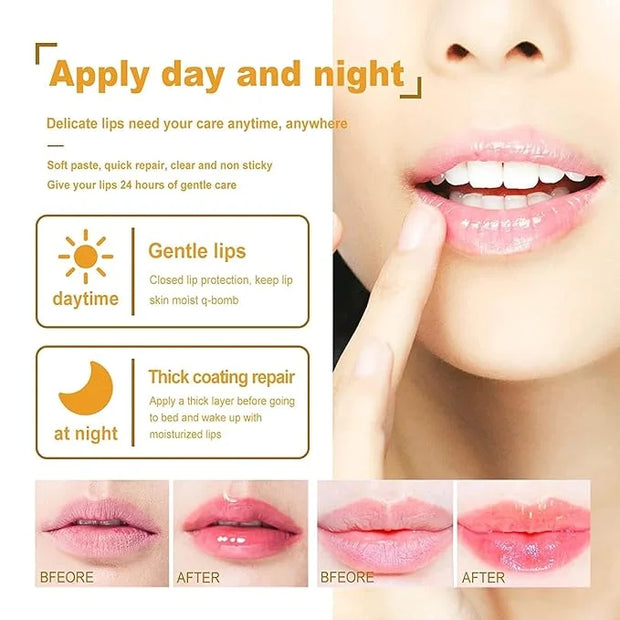 Strawberry Lip Balm Honey Pot, Hydrating