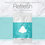 100pcs Disposable DIY Non-Woven Nose Mask Paper by Project E Beauty | Cotton Nose Care Mask | For Skincare & Spa Salon Use...