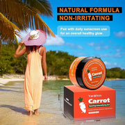100ml Carrot Tanning Intensifying Gel, 3.38 fl.oz Intensive Tanning Gel, Tanning Bed Lotion Accelerator for Outdoor Sun, W...