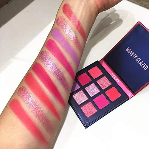 Eyeshadow Powder 9 Color Shimmer Matte Party Makeup