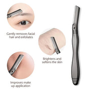 Eyebrow Razor, Dermaplaning Tool for Face, Face Razors for Women, Dermaplane Razor, Hair Removal and Exfoliation, Facial R...
