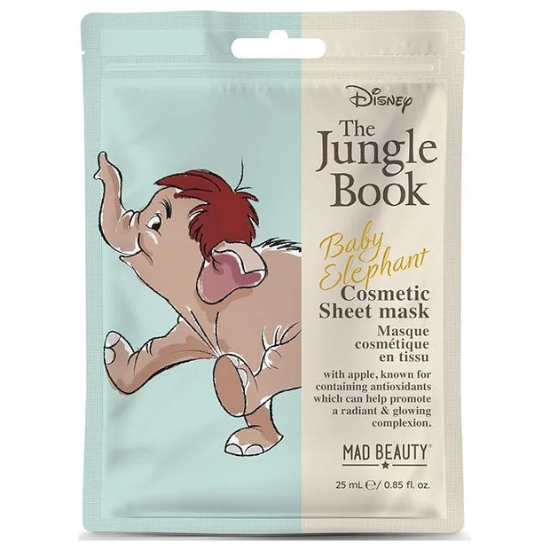 The Jungle Book Cosmetic Sheet Mask Set Disney | MAD Beauty | Aloe vera, Hydrating Moisturizing Trio Baloo Hathi Shere Kha...