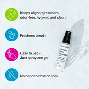INVISALIGN Aligner Cleaning Spray for Aligner and Retainer Cleaning, 10 ml - Product Image