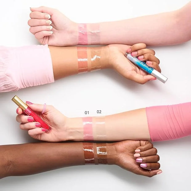 essence | What the Fake! Extreme Plumping Lip Filler (02 | Ice Ice Baby) | Glossy, Non-Sticky Finish with Peppermint Oil, ...
