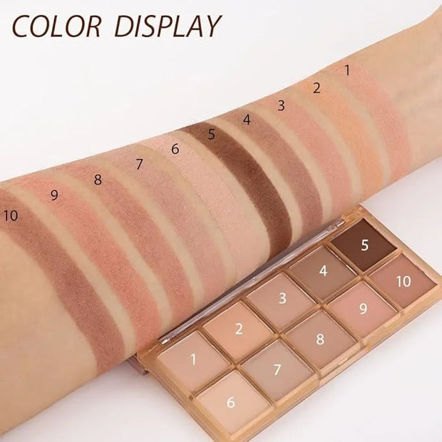 AMY'S DIARY 12Color Light Pink Purple Eyeshadow Palette, Long-Lasting, and Highly Pigmented. Elevate Your Eye Makeup– Unle...