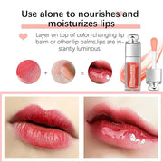 Hydrating Lip Glow Oil, Moisturizing Plumper