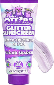 Glitter Sunscreen SPF 50 Lotion 4.5oz - Sparkle Sunscreen - Shimmer Sunscreen - Colored Sunscreen for Kids & Women - UVA/U...