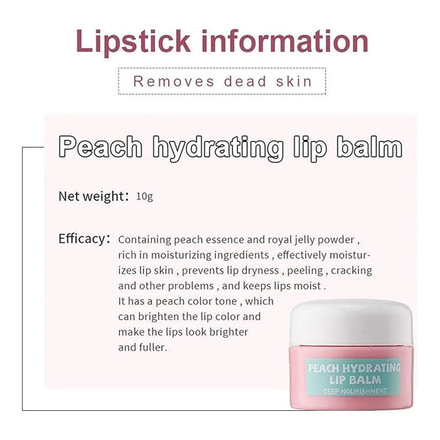 4 In 1 Peach Lip Care Lips