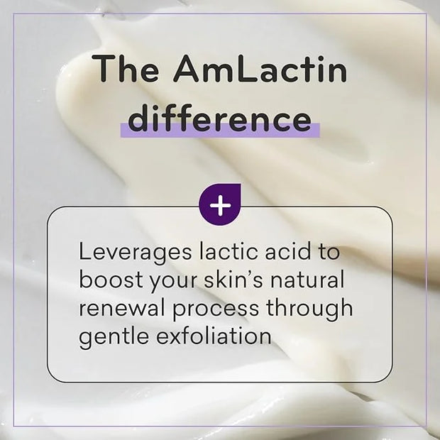 AmLactin KP Bumps Be Gone - 3 oz Keratosis Pilaris Moisturizing Cream with 15% Lactic Acid - Exfoliator and Moisturizer fo...