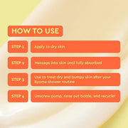 BYOMA Smoothing Body Serum - For Breakouts & Textured Skin - Lightweight Body Serum with Succinic Acid & Blue Tansy - Rest...