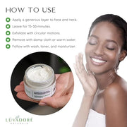 Flawless Fruits Antioxidant Mask – Lavender and Peach Face Masks Skincare Enriched with Red Wine, Green Tea Extracts – Rev...