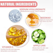 1PCS Lip Balm Honey Pot,Honey/Apple Lime Lime)