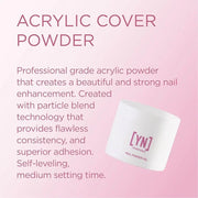 Young Nails Acrylic Cover Powder, Beige, 45 Gram - Product Image