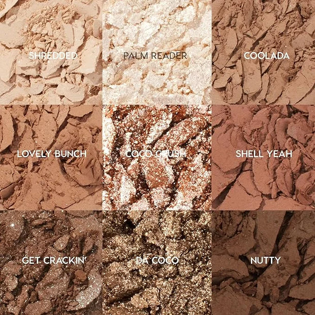 Colourpop Going Coconuts Eyeshadow Palette - Cool-Toned Neutral Eyeshadow Palette with Ultra-Velvety and Silky Finishes - ...