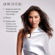 IGK Extra Love Volume and Thickening Shampoo 236 ml / 8 oz - Product Image
