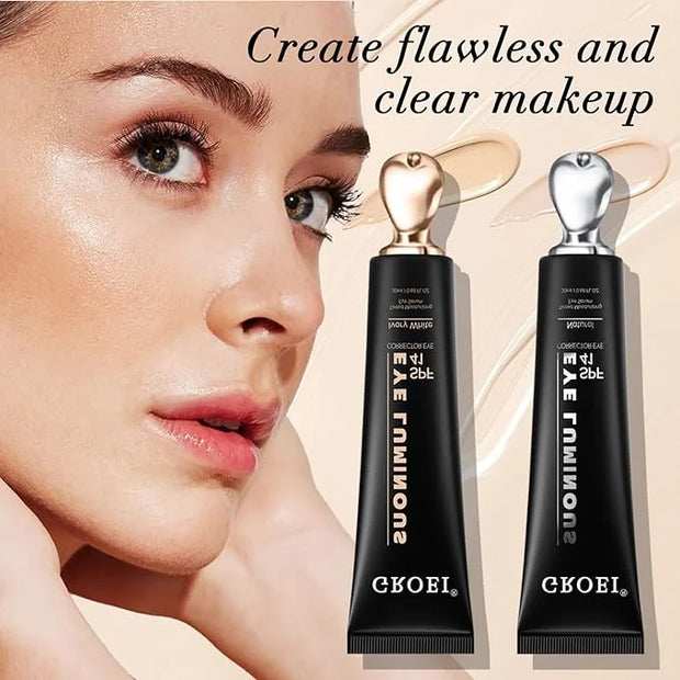 Luminous Eye Corrector Spf 41,Under Eye Corrector For Dark Circles,Undereye Sunscreen & Concealer, Hydrating Serum, Anti A...