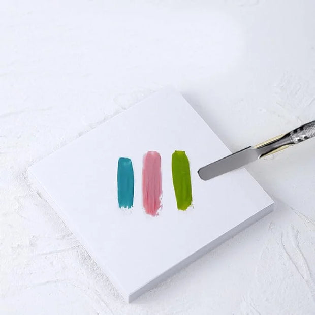 100 Sheets Disposable Nail Polish Palette Paper Nail