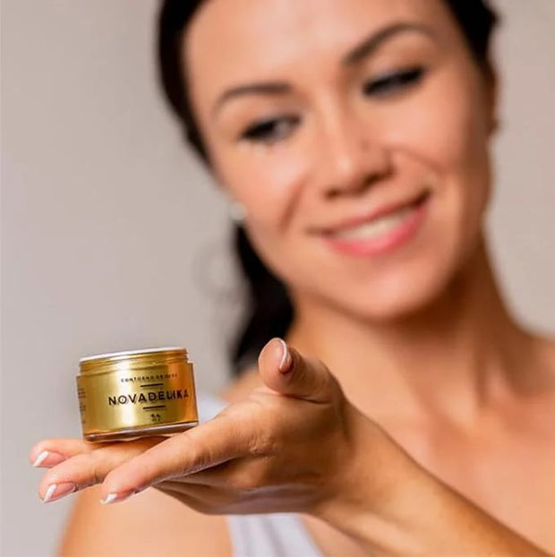 Novadérmika & Novadélika 2in1. Facial Emulsion and Eye Contour - Nourishes, Hydrates, Rejuvenates and leave your Skin with...