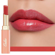 Oulac Apple Red Lipstick - Moisturizing Lip Stick Glossy Solid Shine Lip Gloss, Sheer Shine Juicy Finish, Lightweight and ...