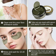 Under Eye Patch for Dark Circles and Puffy Eyes,Under Eye Masks Reduce Smooth Wrinkles and Under-eye Egg,Moisturizing Unde...