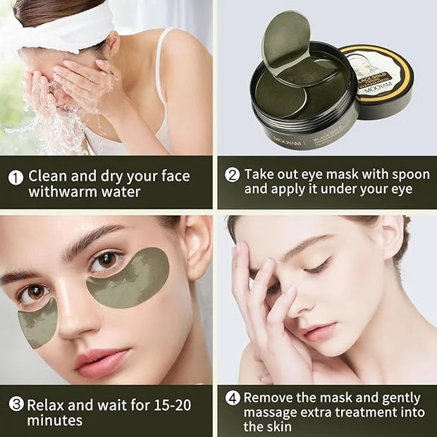 Under Eye Patch for Dark Circles and Puffy Eyes,Under Eye Masks Reduce Smooth Wrinkles and Under-eye Egg,Moisturizing Unde...