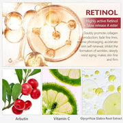 Retinol Eye Cream, Anti-Aging with Vitamin C & Ceramide for Dark Circles, Wrinkles & Fine Lines, Crow’s Feet, 0.7 fl.oz - ...