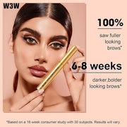 Natural Eyebrow Growth Serum To Grow Brows for Women, Fuller, Thicker, Longer Brows, 4ML Plant Extracts Enhancer, Visible ...