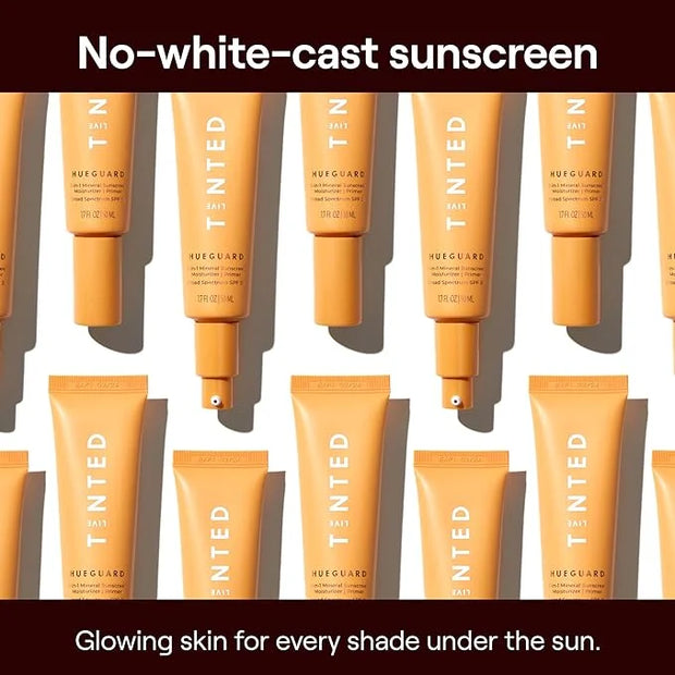 Live Tinted Hueguard® 3-in-1 Mineral Sunscreen, Moisturizer, & Primer for Face and Body - Hydrate and Protect the Skin Yea...
