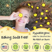 MONA 100% Natural Deodorant for Kids | Safe For Girls & Boys with Sensitive Skin | Baking Soda Free, Aluminum Free | Vegan...