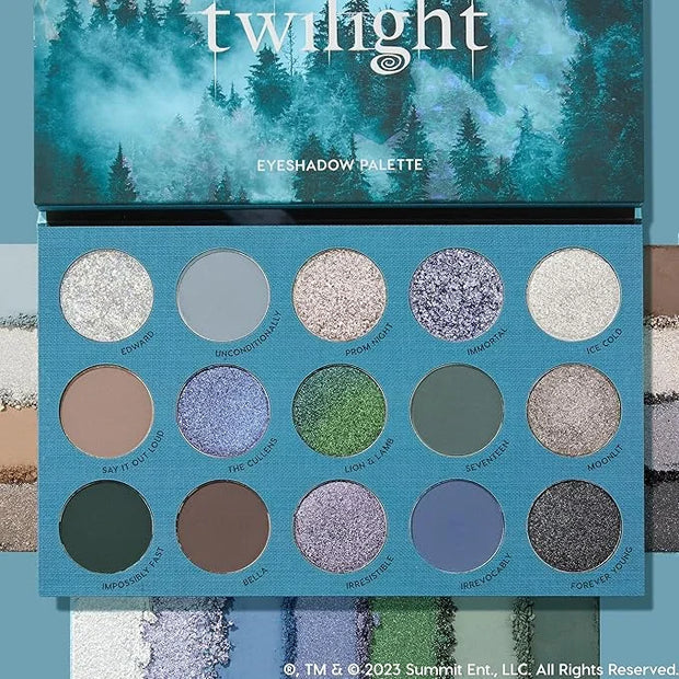 ColourPop Twilight Eyeshadow Palette - Limited Edition Palette with Metallic and Matte Finishes - High-Pigment Eye Makeup ...