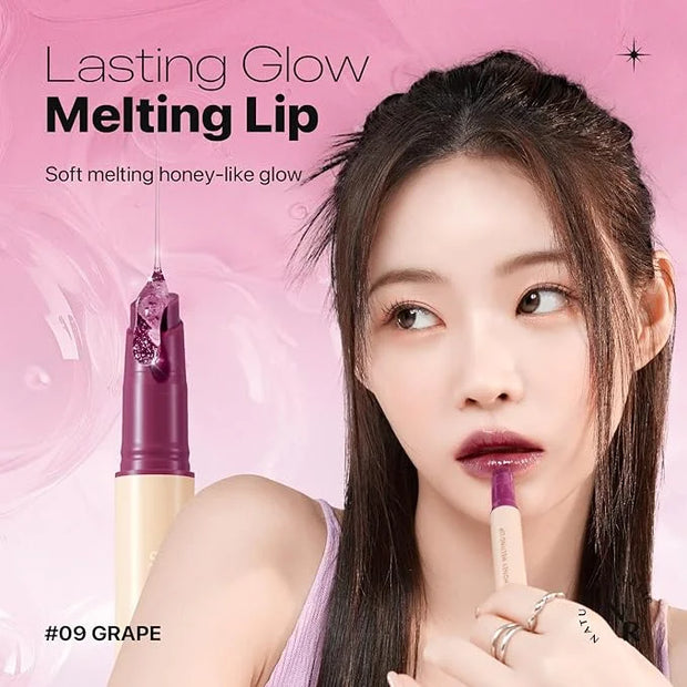 Nature Republic HONEY MELTING LIP (09 GRAPE) SOFT LIP STICK Hydrating Gloss, Moisturizing balms, Sheer tint, Shine & Nude,...