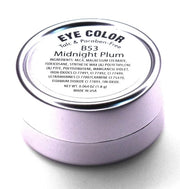 Midnight Plum Purple Red Lilac Shimmering Pressed Powder Single Vegan Eyeshadow; Talc, Paraben & Cruelty Free - Product Image