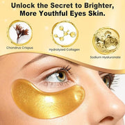 Under Eye Patches (48 Pairs) - 24K Gold Eye Masks Enriched with Abundant Collagen | Diminish Dark Circles and Puffiness | ...