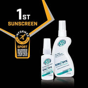 KINeSYS Fragrance Free Clear Spray Sunscreen for sensitive skin, SPF 50, Hypoallergenic, Broad Spectrum UVA/UVB protection...