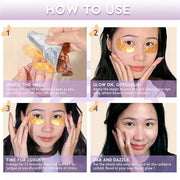 Under Eye Patches,30 Pairs Eye Mask Skin care for Dark Circles, Puffy Eyes, Under eye Bags,Wrinkles,Eye Treatment Skin Car...