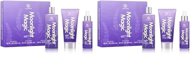 Spa Luxetique Spa Gift Sets for Women, Body Spray for Women, 3 Pcs Lavender Relaxing Spa Kit with Shower Gel, Body Cream,B...
